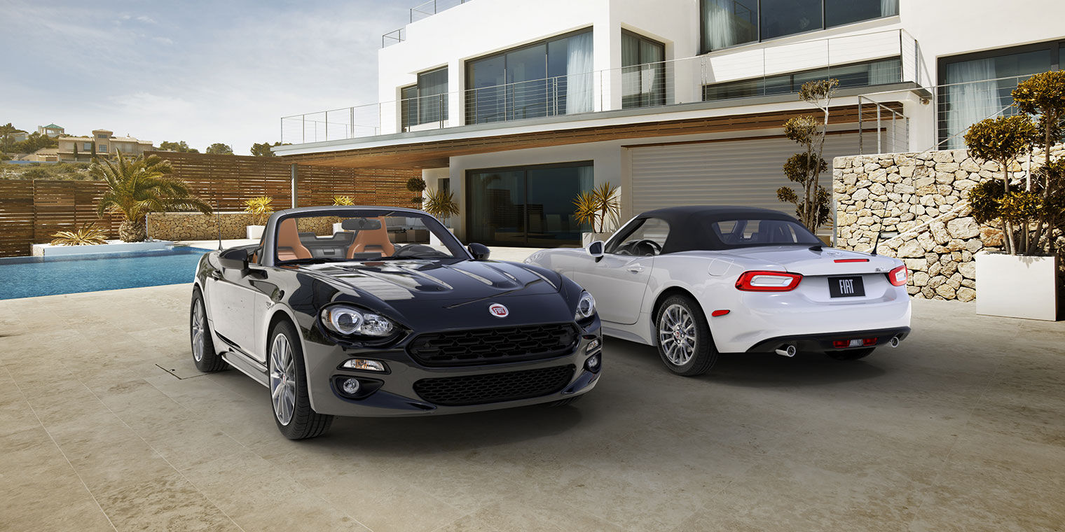 The FIAT 124 Spider will come first in 2 models to Fiat of Tacoma